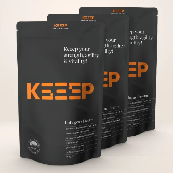 3 x Keeep Kollagen + Kreatin